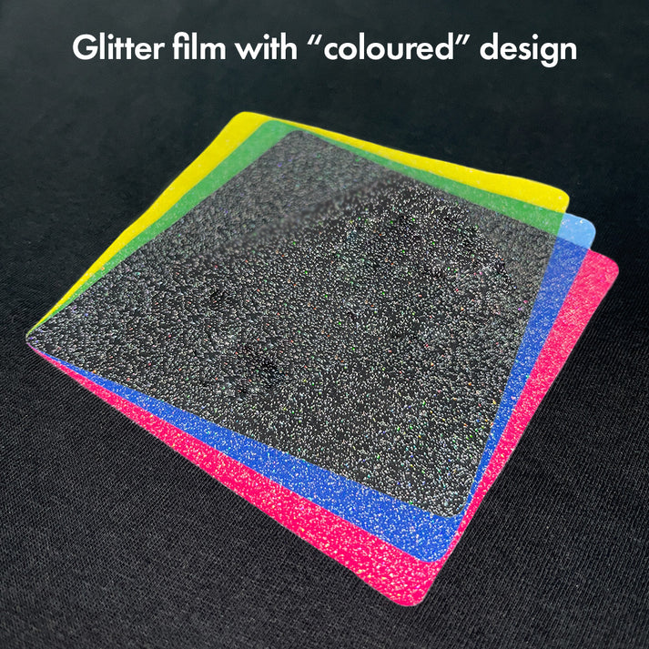 DTF GLITTER HEAT TRANSFERS