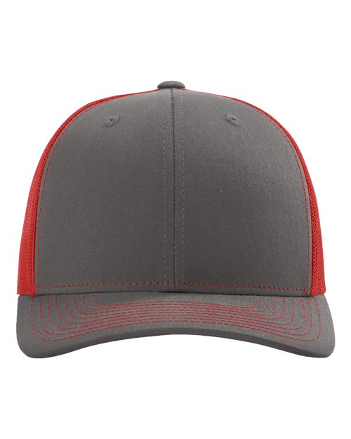 Charcoal/ Red