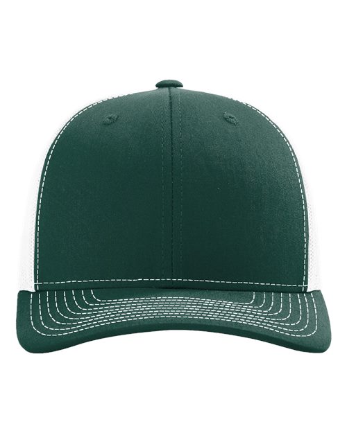 Dark Green/ White