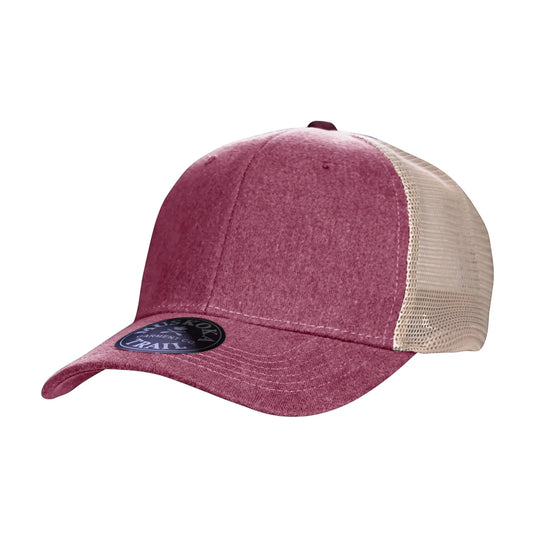 Burgundy/Khaki